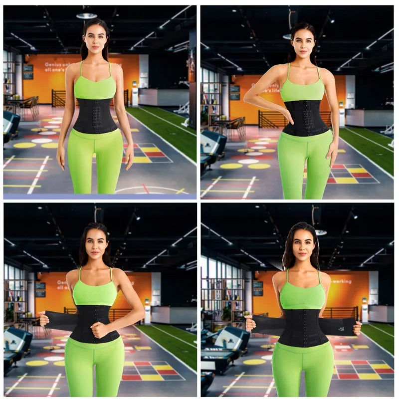 Waist Trainer Body Shaper Tummy Control Slimming Sheath Flat Belly Reductive Shapewear Women Corset Belts