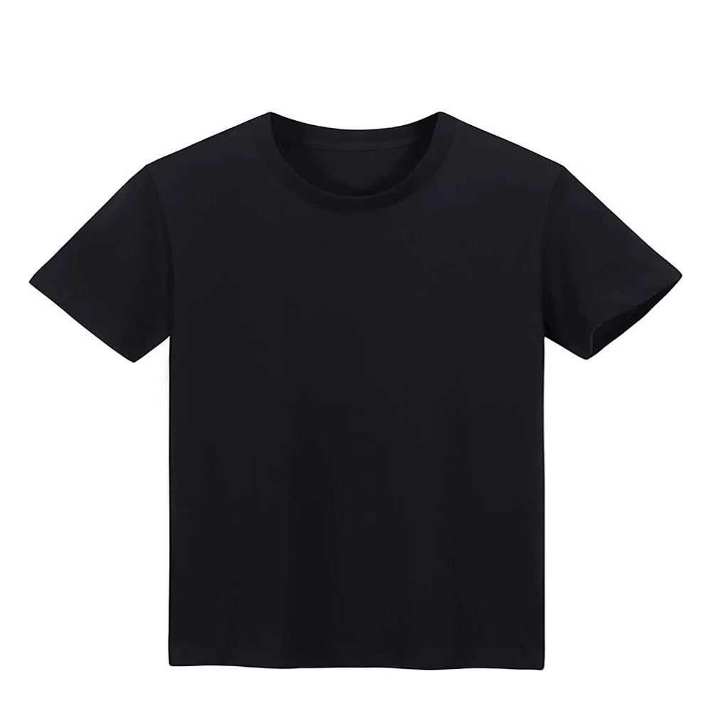 Men's T-Shirts Summer O-Neck Short-Sleeve Shirt Friends Element Print Top Casual Loose Street Clothing Streetwear 2024 fashion