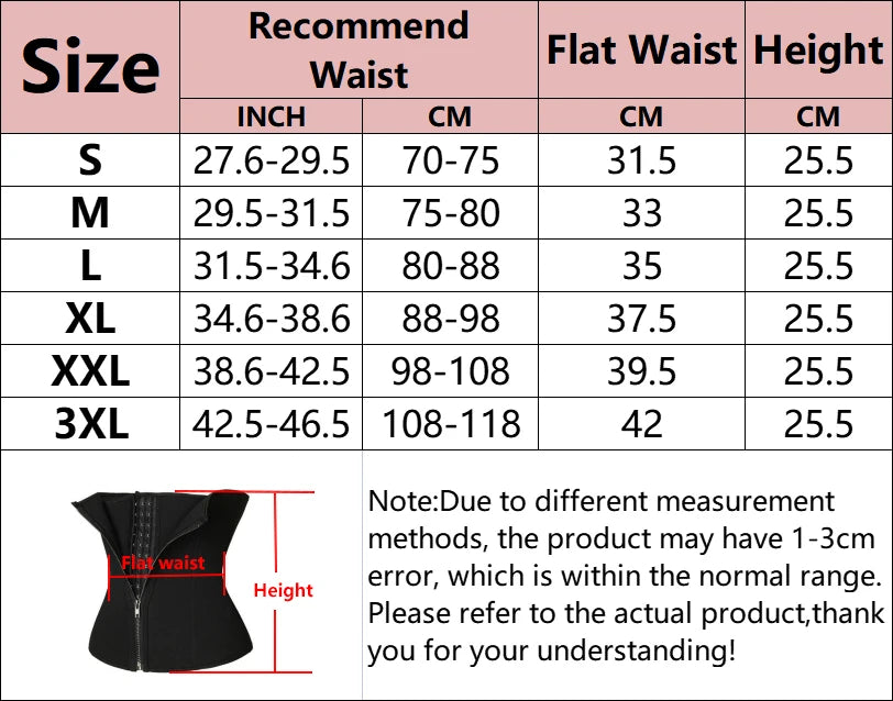 Women Tummy Control Waist Slimming Belt Weight Loss Waist Trainer Body Shaper Corset Belly Sheath Shapewear Compression Girdle