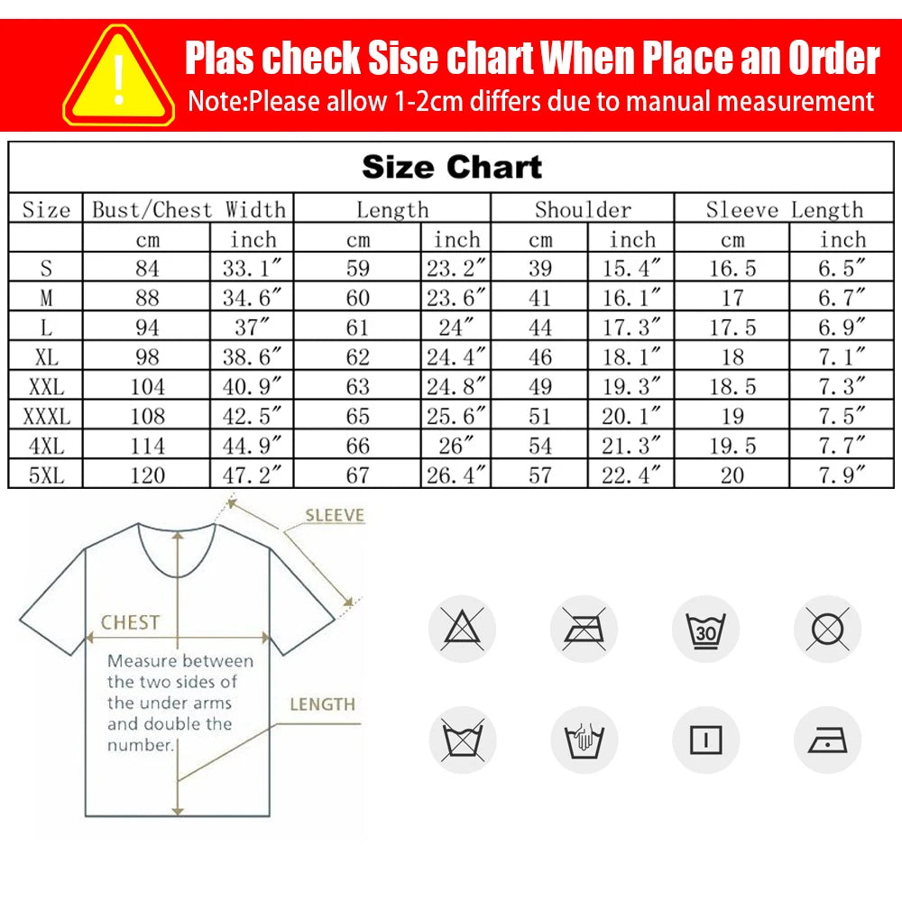 Men's T-Shirts Summer O-Neck Short-Sleeve Shirt Friends Element Print Top Casual Loose Street Clothing Streetwear 2024 fashion