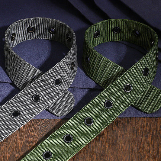 Pin Buckle Nylon Belt for Mens Outdoor Work Military Tactical Hunting High Quality Jeans Strap Canvas Casual Fashion Waistband