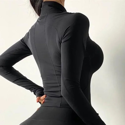 Cloud Hide Running Yoga Shirt for Women Autumn Winter Long Sleeve Blouse Sports Gym Fitness Top HOT Girls T-Shirt Workout Shirts
