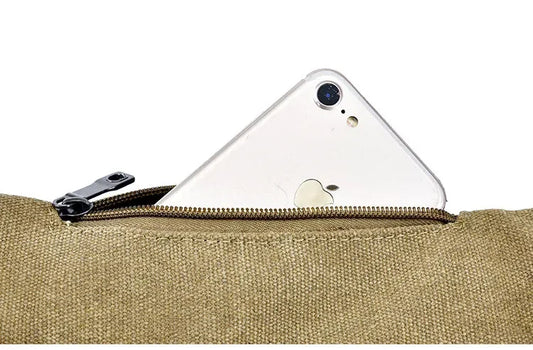 New Sports Waist Packs Casual Canvas Hidden Anti-theft Chest Bags Body Running for Men Women Tourist Cycle Crossbody Bag Pocket