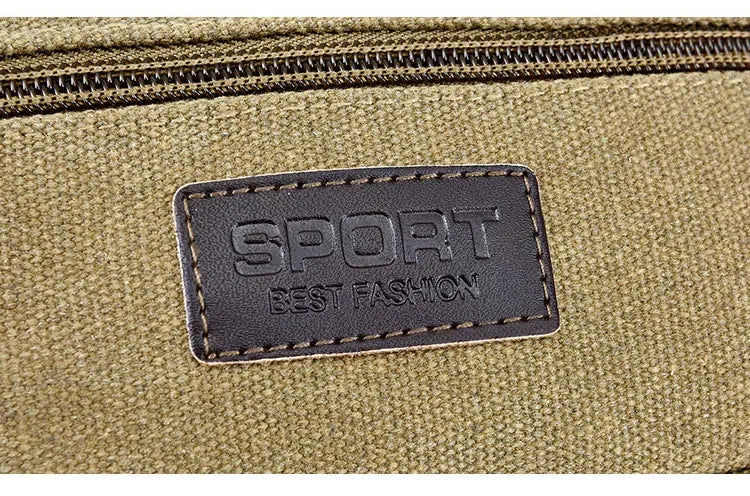 New Sports Waist Packs Casual Canvas Hidden Anti-theft Chest Bags Body Running for Men Women Tourist Cycle Crossbody Bag Pocket