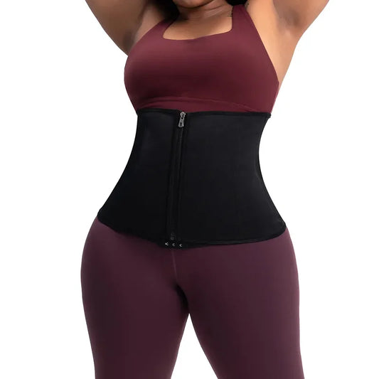 Women Tummy Control Waist Slimming Belt Weight Loss Waist Trainer Body Shaper Corset Belly Sheath Shapewear Compression Girdle