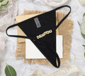 lack Rhinestone Name Thong – Custom Personalized Sparkle for Her