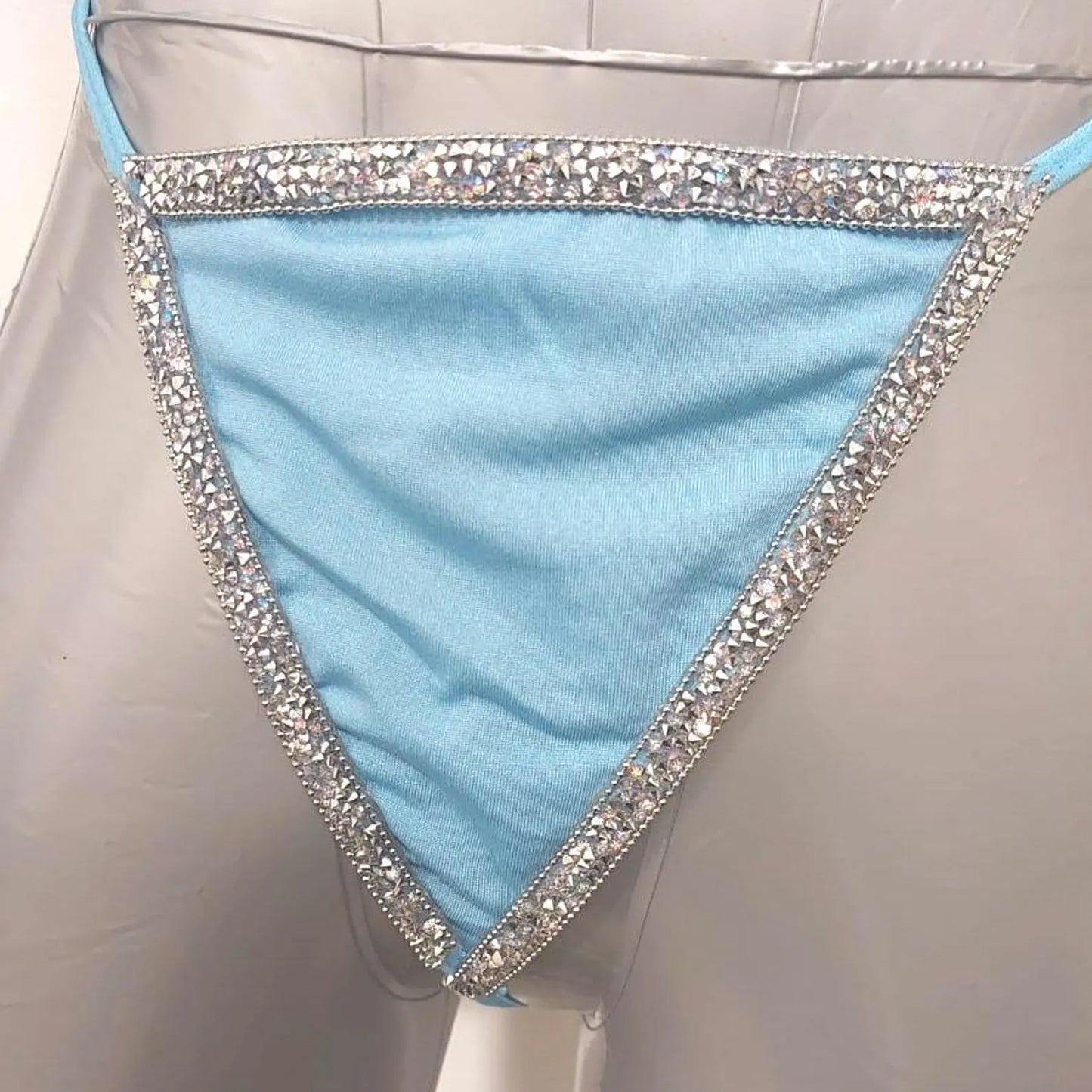 Made-to-Order Crystal Bling Thongs – Perfect Party & Christmas Gift for Her