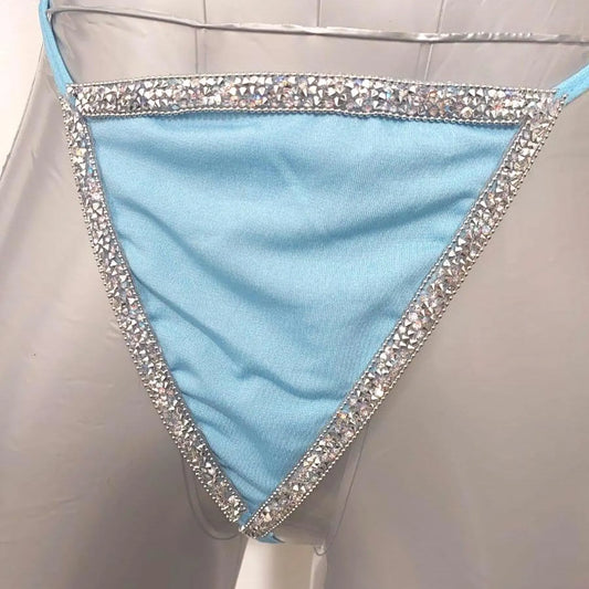 Made-to-Order Crystal Bling Thongs – Perfect Party & Christmas Gift for Her