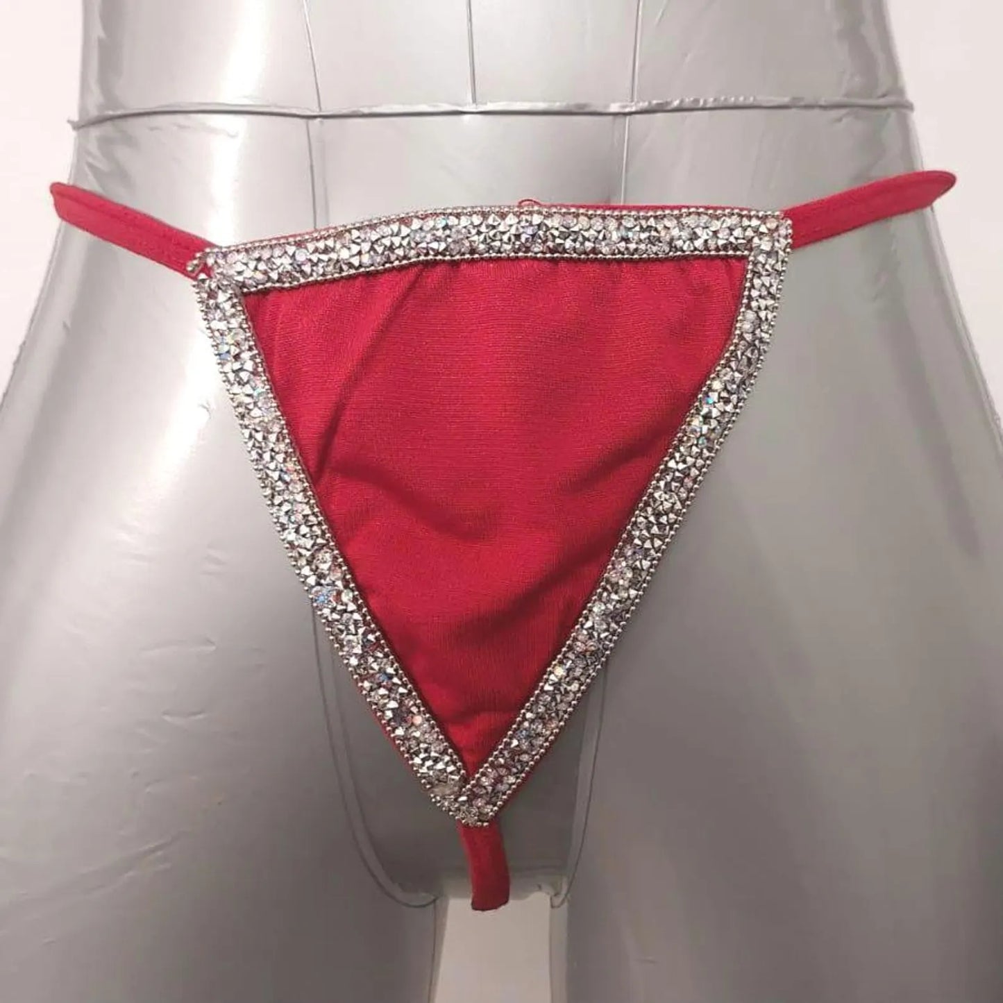 Made-to-Order Crystal Bling Thongs – Perfect Party & Christmas Gift for Her