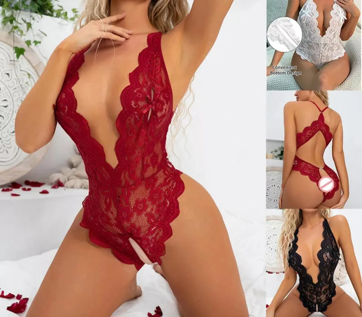 Sexy Customized Rhinestone Name Babydoll – Valentine’s Erotic Gift
