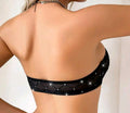 Sexy Crystal Hand Made Bra & Thong Party Wear