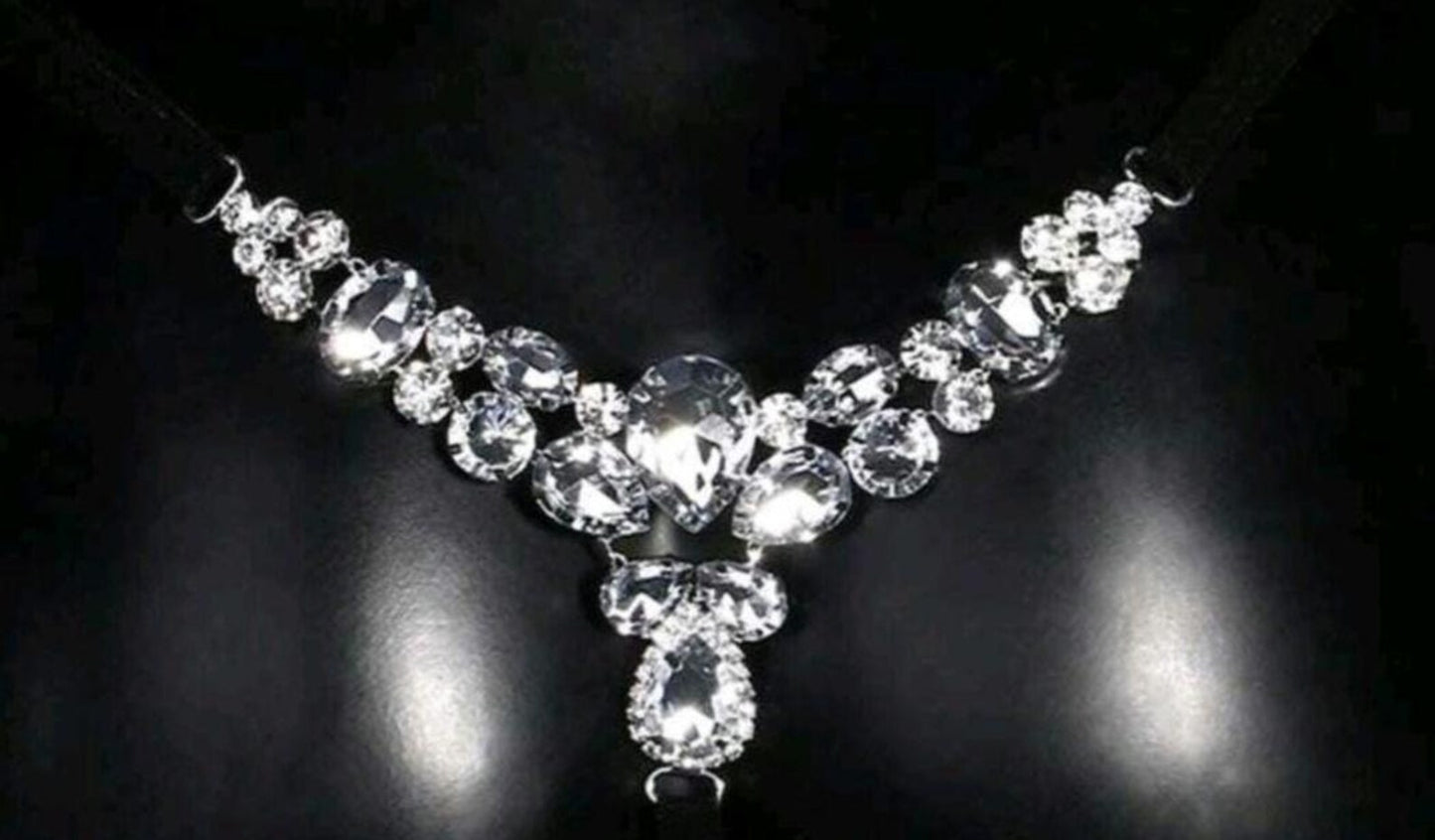 Sexy Glass Crystal thong